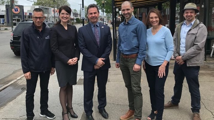 Deux artères commerciales ont été ciblées par le programme, soit l’avenue de Grand-Mère et la 105e Avenue.
