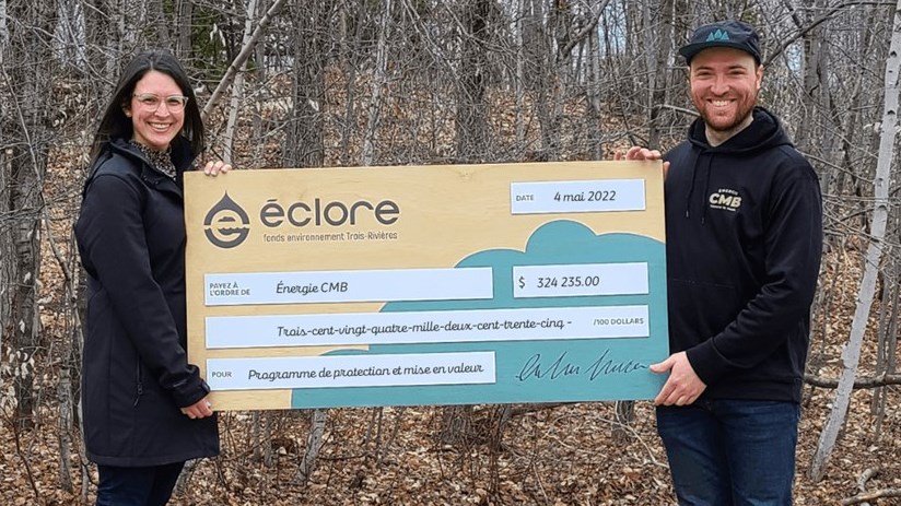 Plus de 500 000 $ remis à 11 projets environnementaux à Trois-Rivières