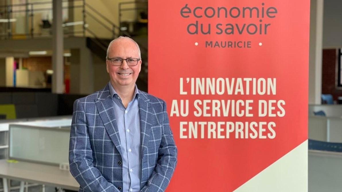 Claude Bourassa, directeur général d’Économie du savoir Mauricie.