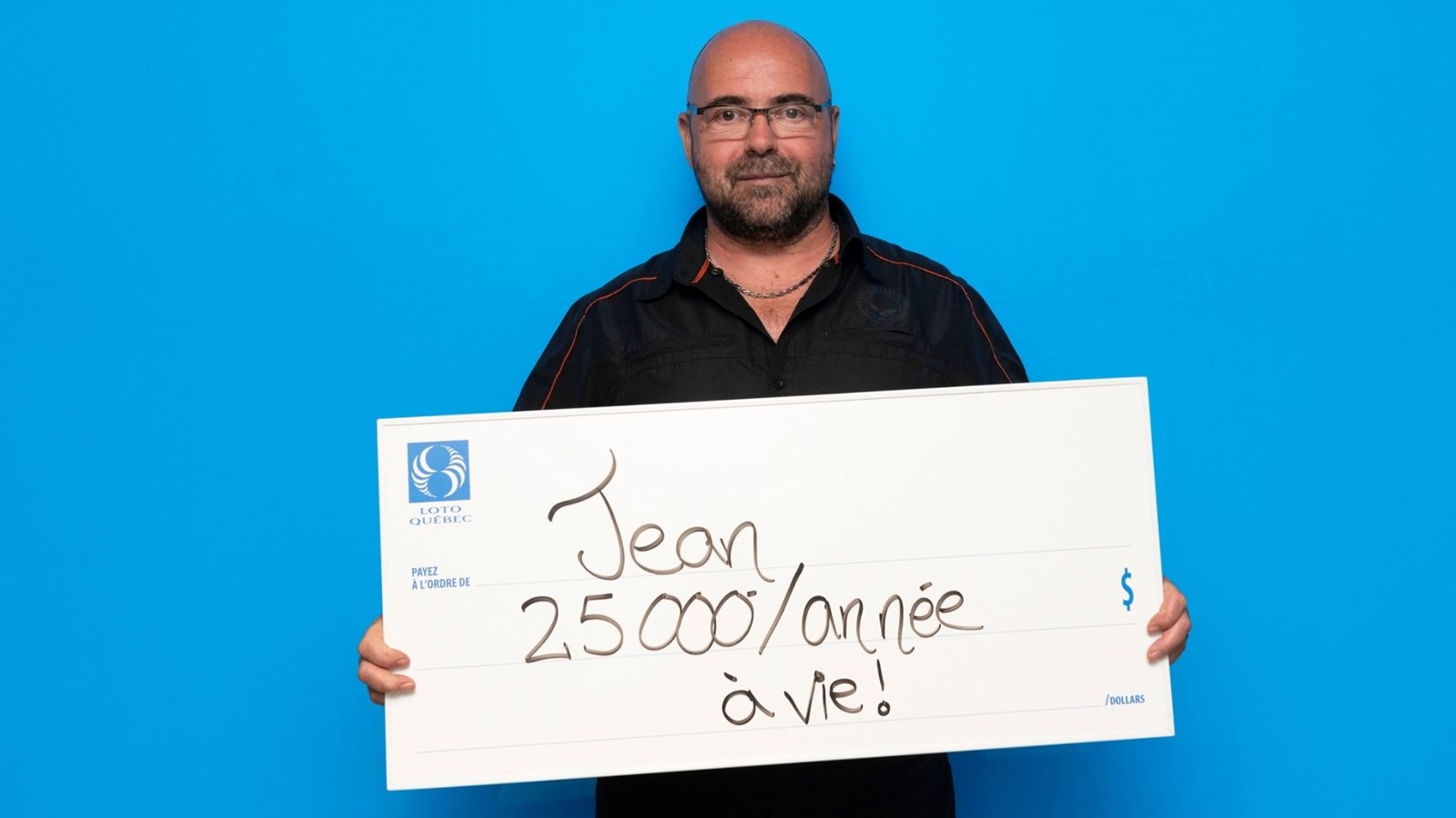 Jean Thiffeault, gagnant à vie