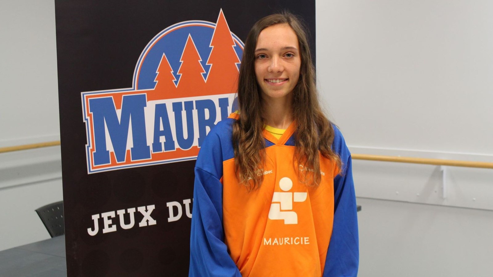 Sarah-Maude Thibodeau, porte-Drapeau de la Mauricie