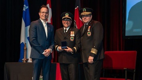 Près de 50 pompières et pompiers assermentés ou honorés