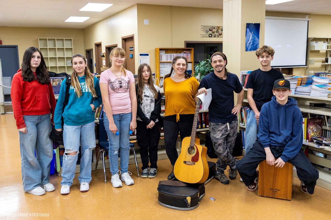 Trois artistes de la région s'impliquent auprès d'écoles secondaires