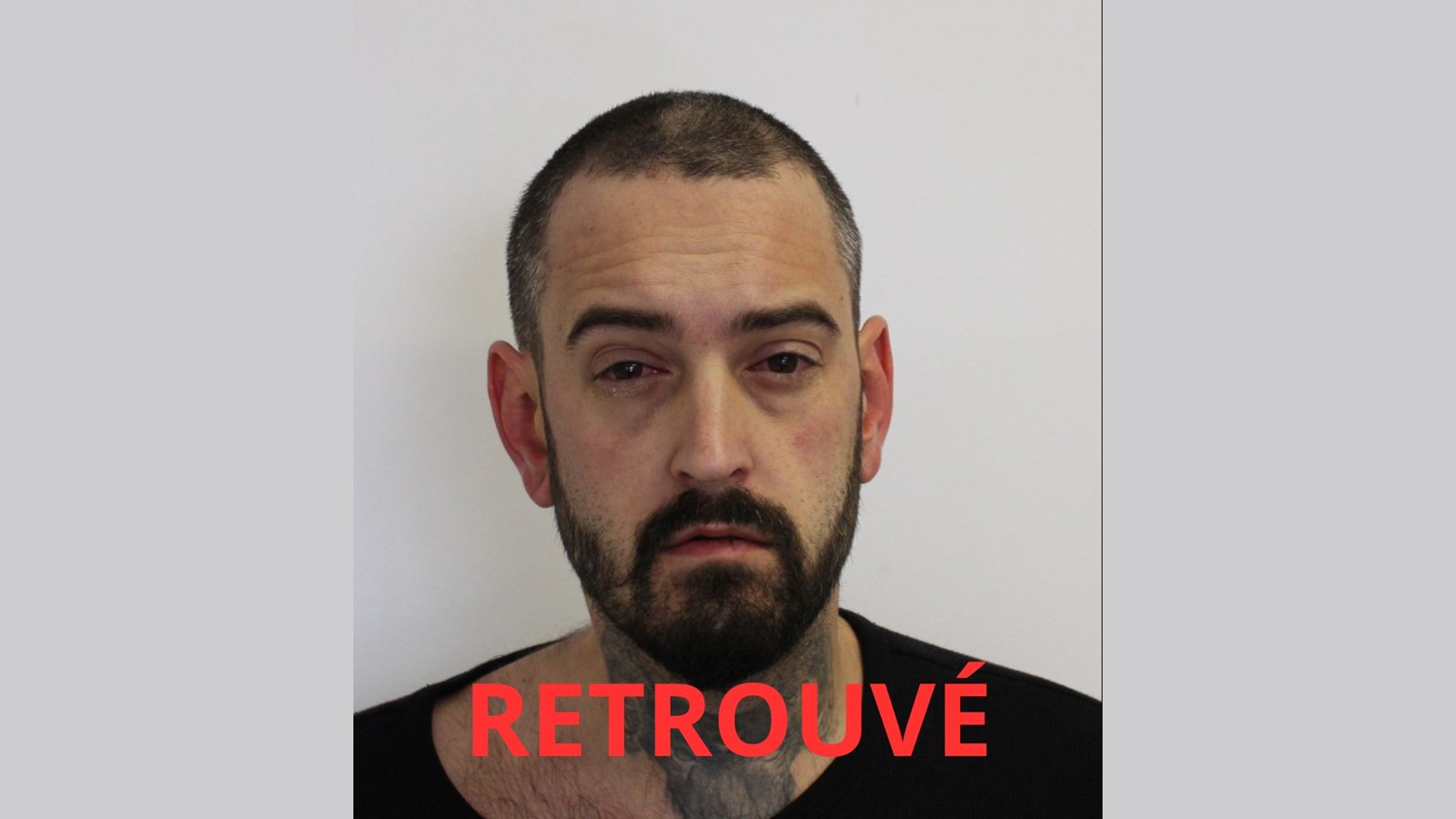 L'homme recherché pour évasion d'une garde légale est retrouvé 