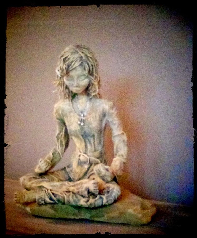 Une sculpture de Joanne Savage.