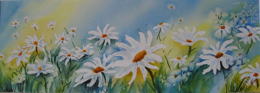 Une aquarelle de Monique Trudeau.