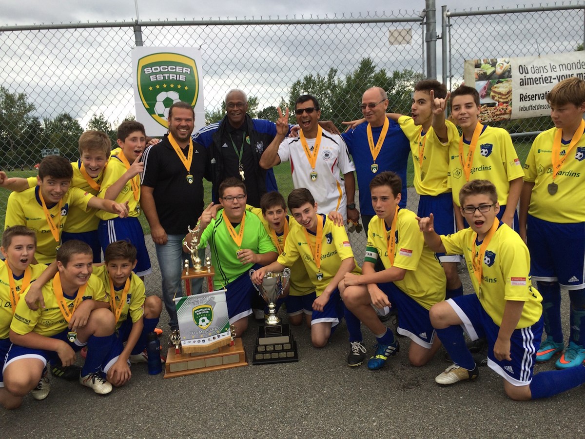 Une fin de saison également parfaite pour le U14 masculin.