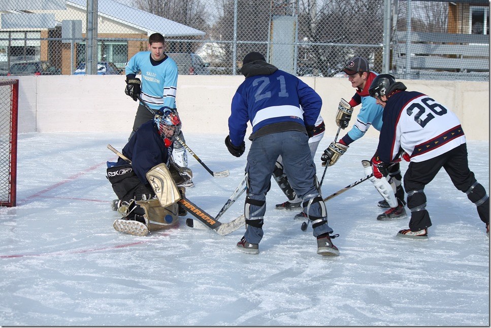Tournoi annuel de hockey bottine de Racine
