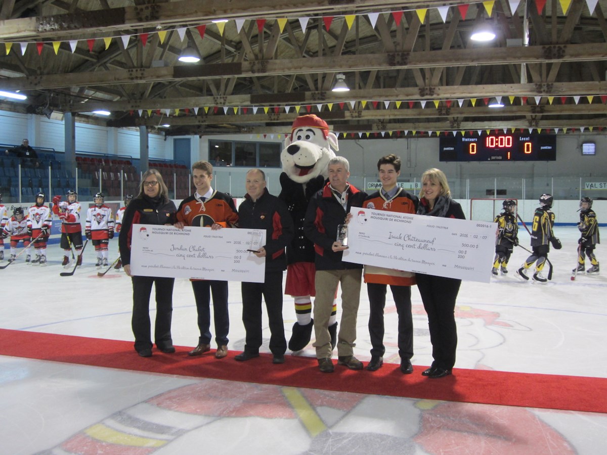 Familles des présidents d’honneur du tournoi Mousquiri de Richmond
