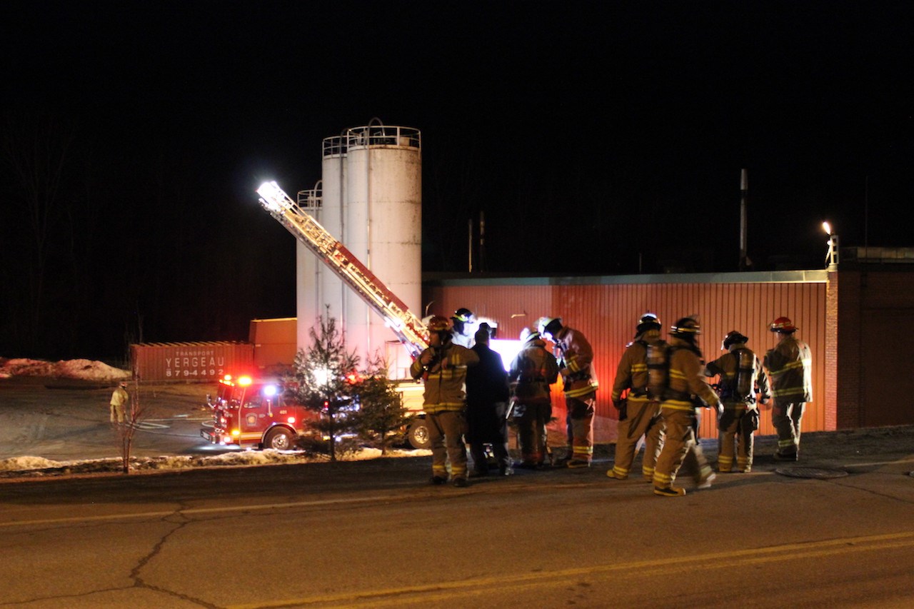 Incendie maîtrisé chez Papiers couchés Atlantic de Windsor