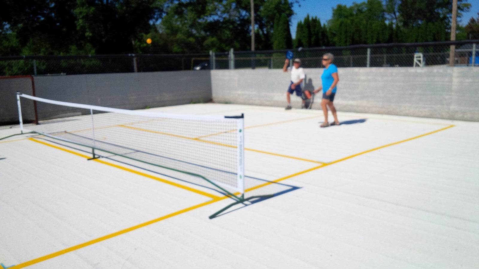 Inauguration de deux terrains de pickleball à Richmond