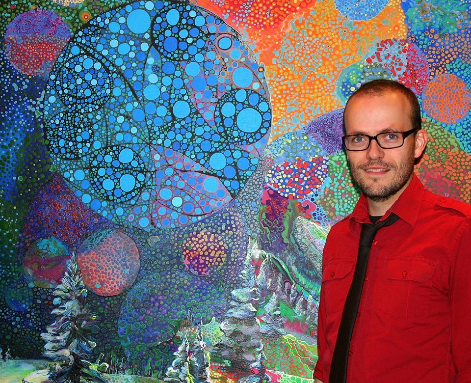 L’artiste Steve Saint-Pierre. 