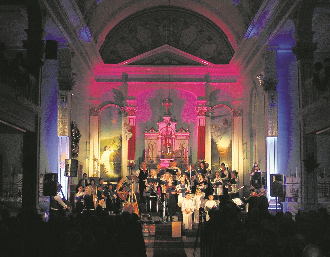 Une photo prise l’an dernier à l’occasion de la première édition du concert.