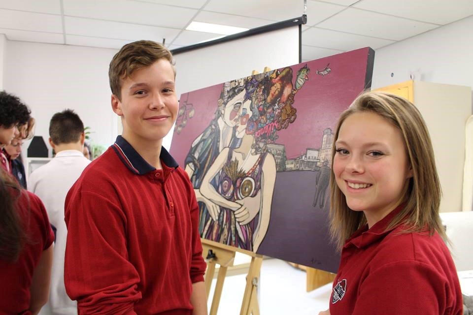 Des élèves de l’école secondaire Bromptonville s’inspirent d’Adèle Blais 