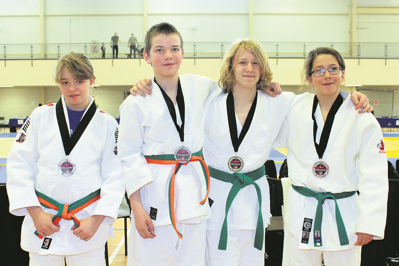 Médailles pour le club de Judo Asbestos-Danville