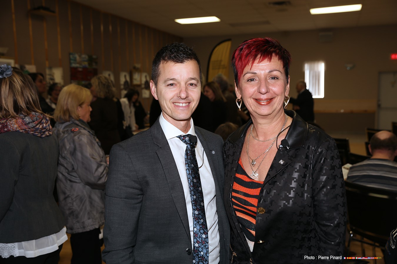 Joé Robert, directeur général et Manon Morin, présidente du conseil d’administration.