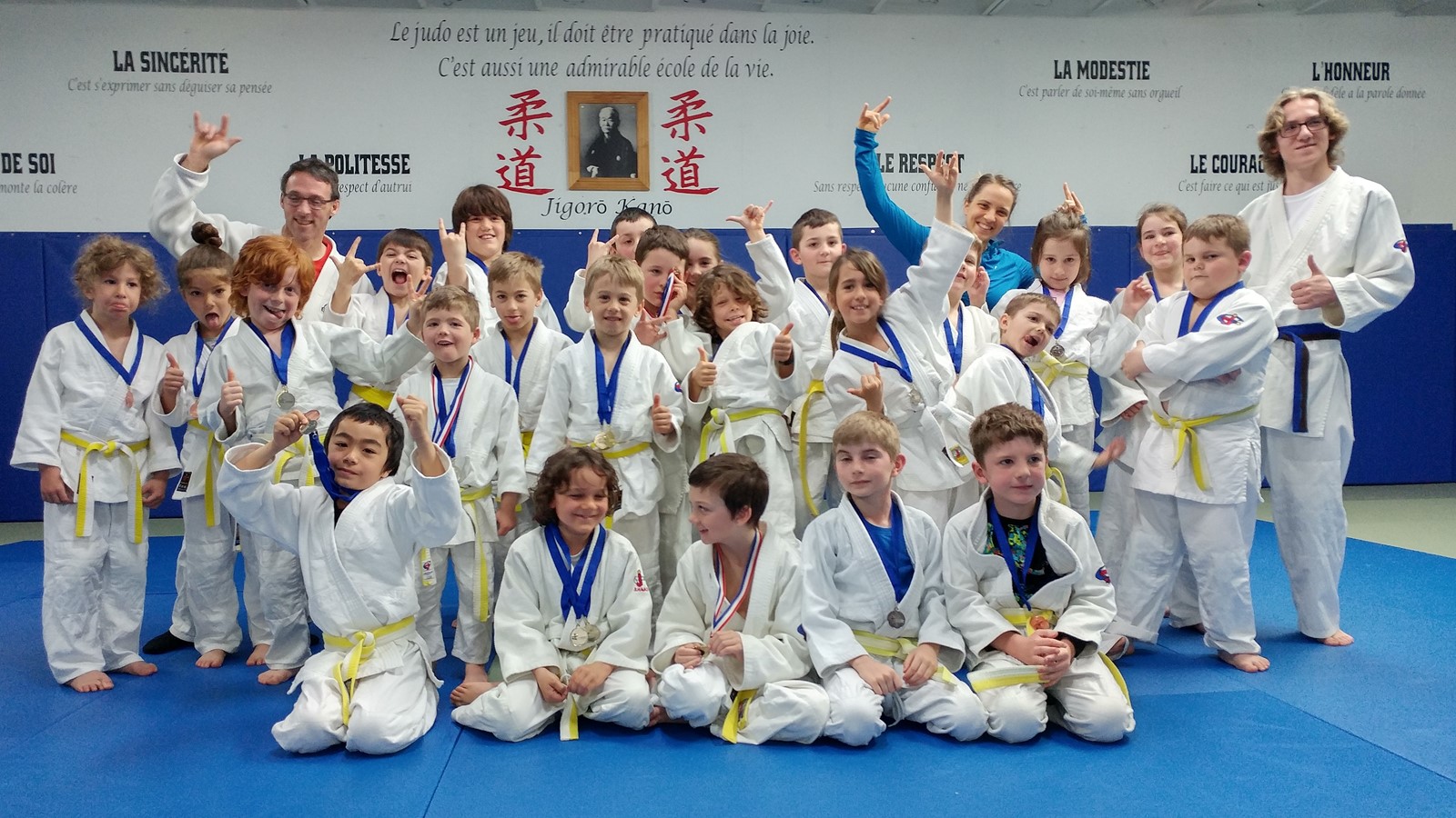 Compétion de judo à Asbestos-Danville