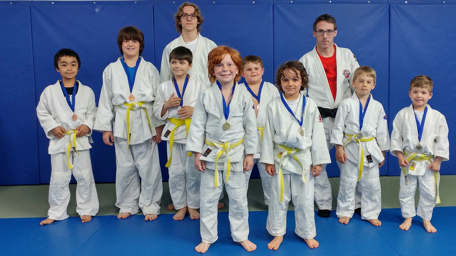 Compétion de judo à Asbestos-Danville