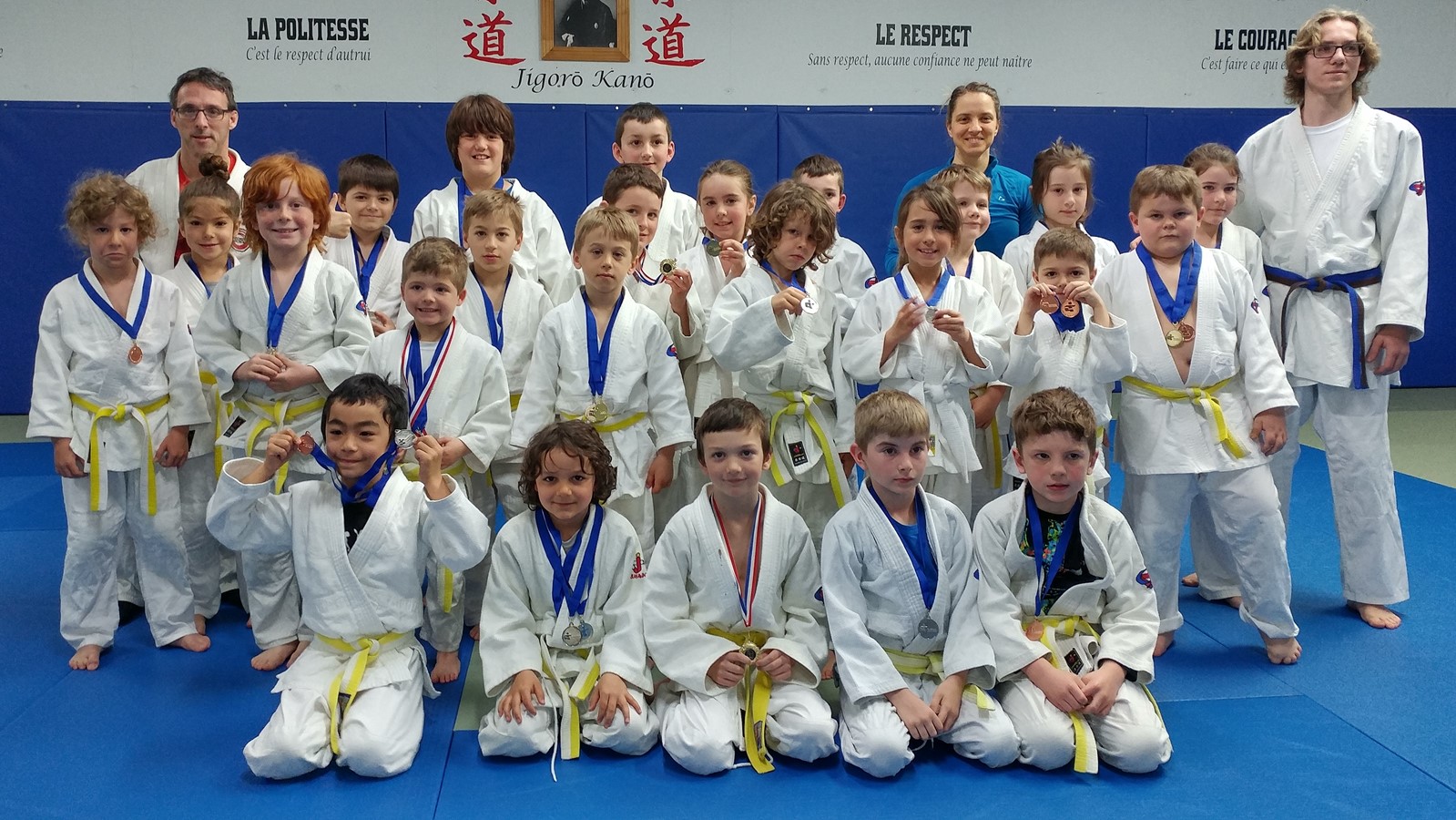Compétion de judo à Asbestos-Danville