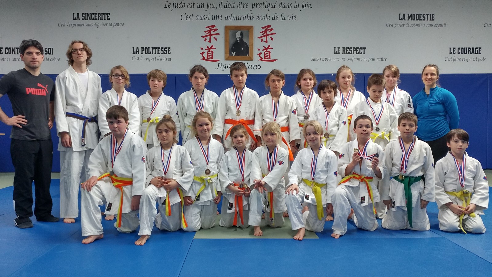 Compétion de judo à Asbestos-Danville