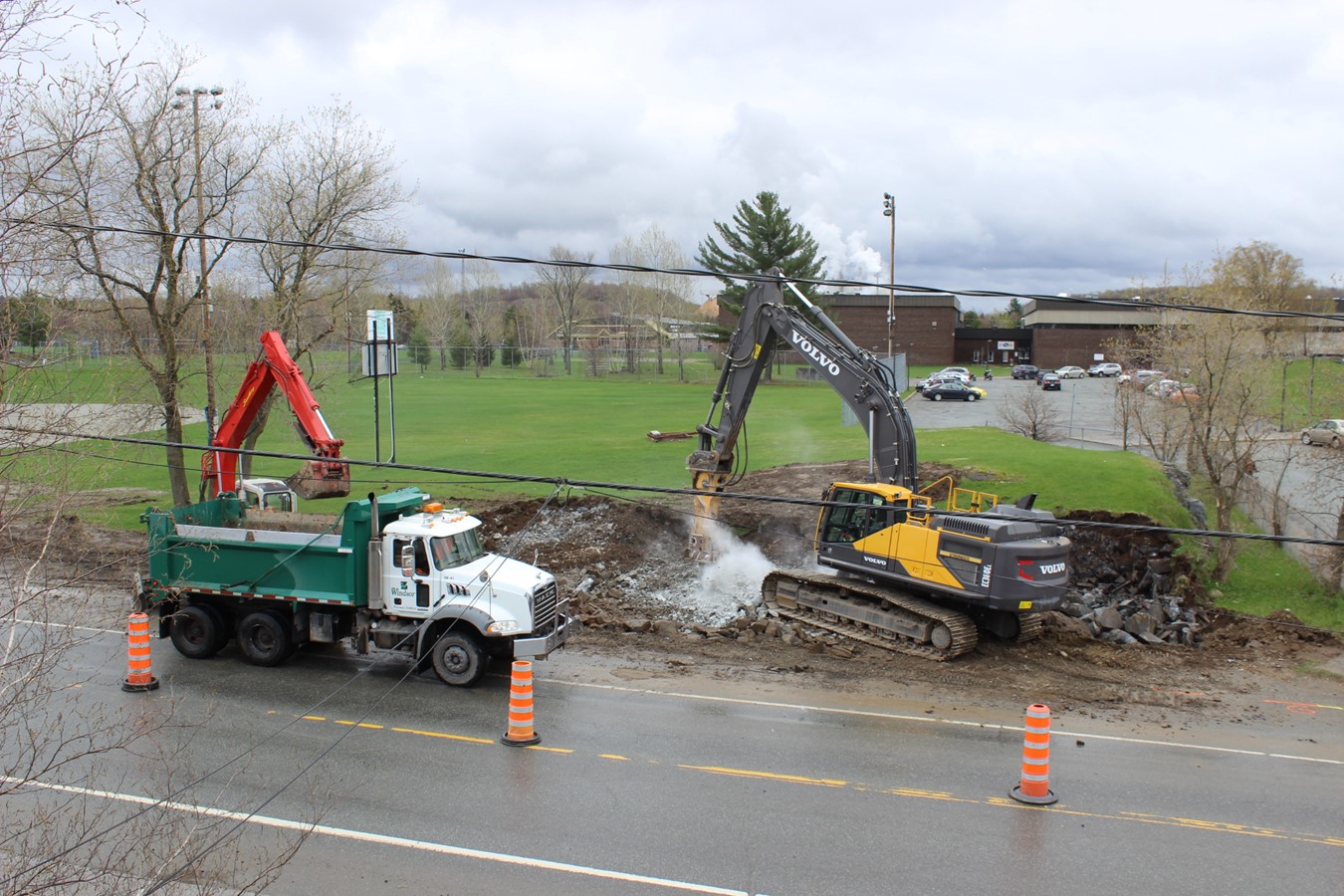 Un terrain de balle bientôt terminé à Windsor