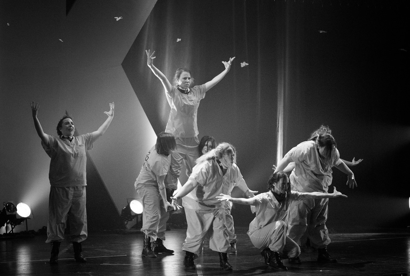 C’est dans la simplicité que l’école de danse Studio K tenait son spectacle de fin d’année à Kingsey Falls. (Photo Jonathan Mercier)