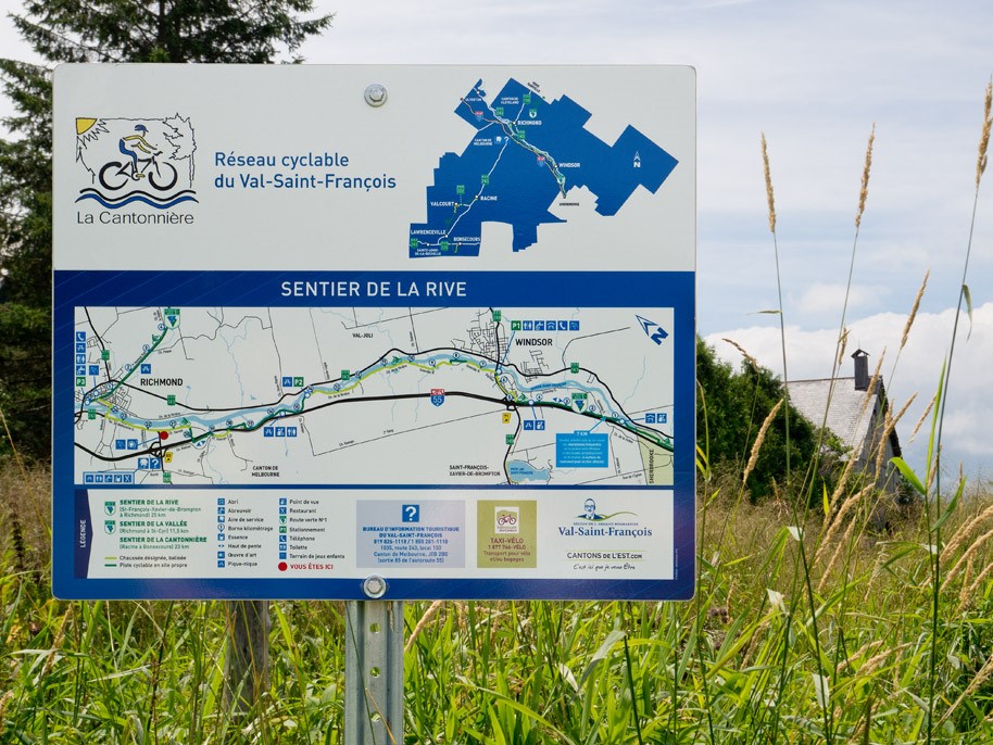 Sentier de la Rive : fermeture du tronçon à Melbourne