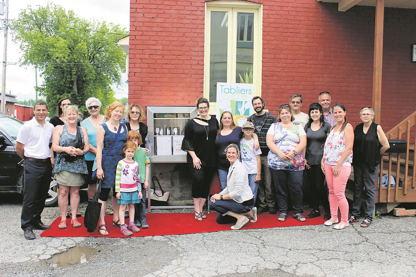 Inauguration du Garde-manger à partager à Richmond