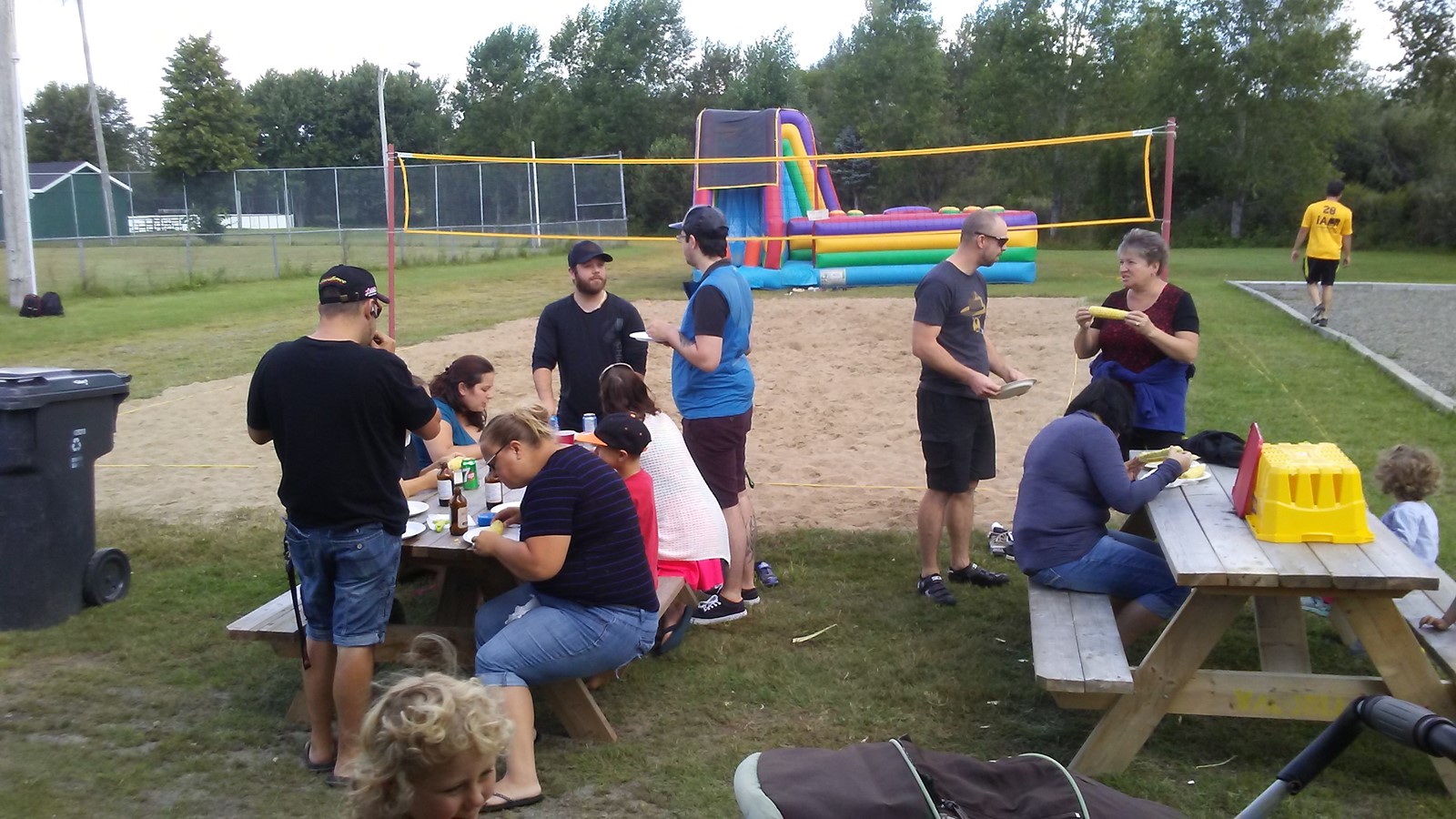 Une fête réussie sur le terrain du rang 10
