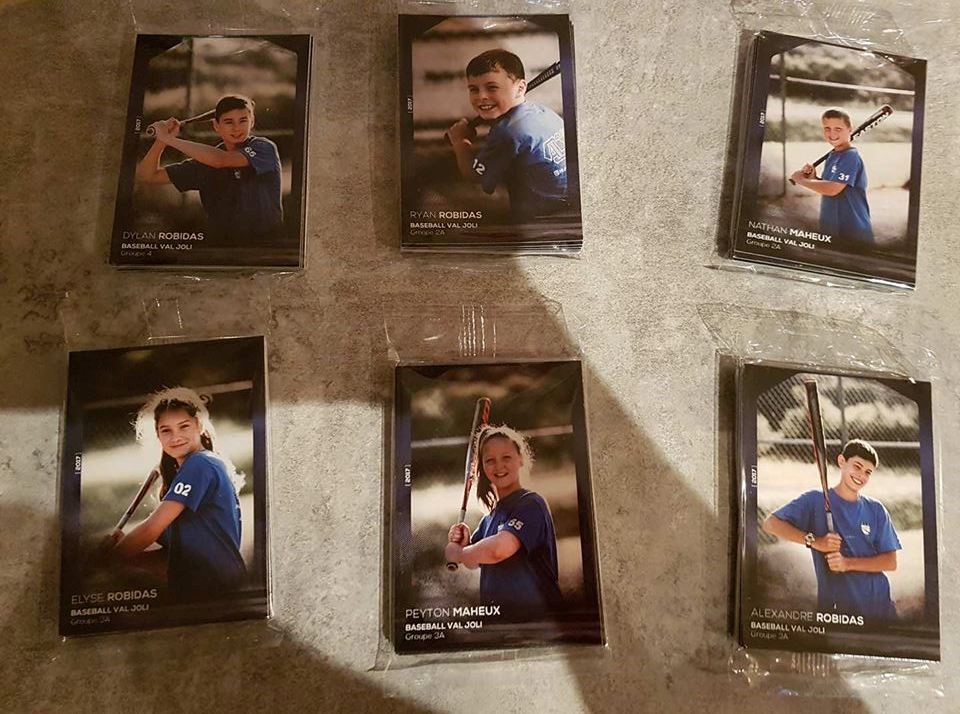 Qui sait, les cartes recrues des Maheux et Robidas pourront rivaliser avec celles Kris Bryant et Yogi Berra!