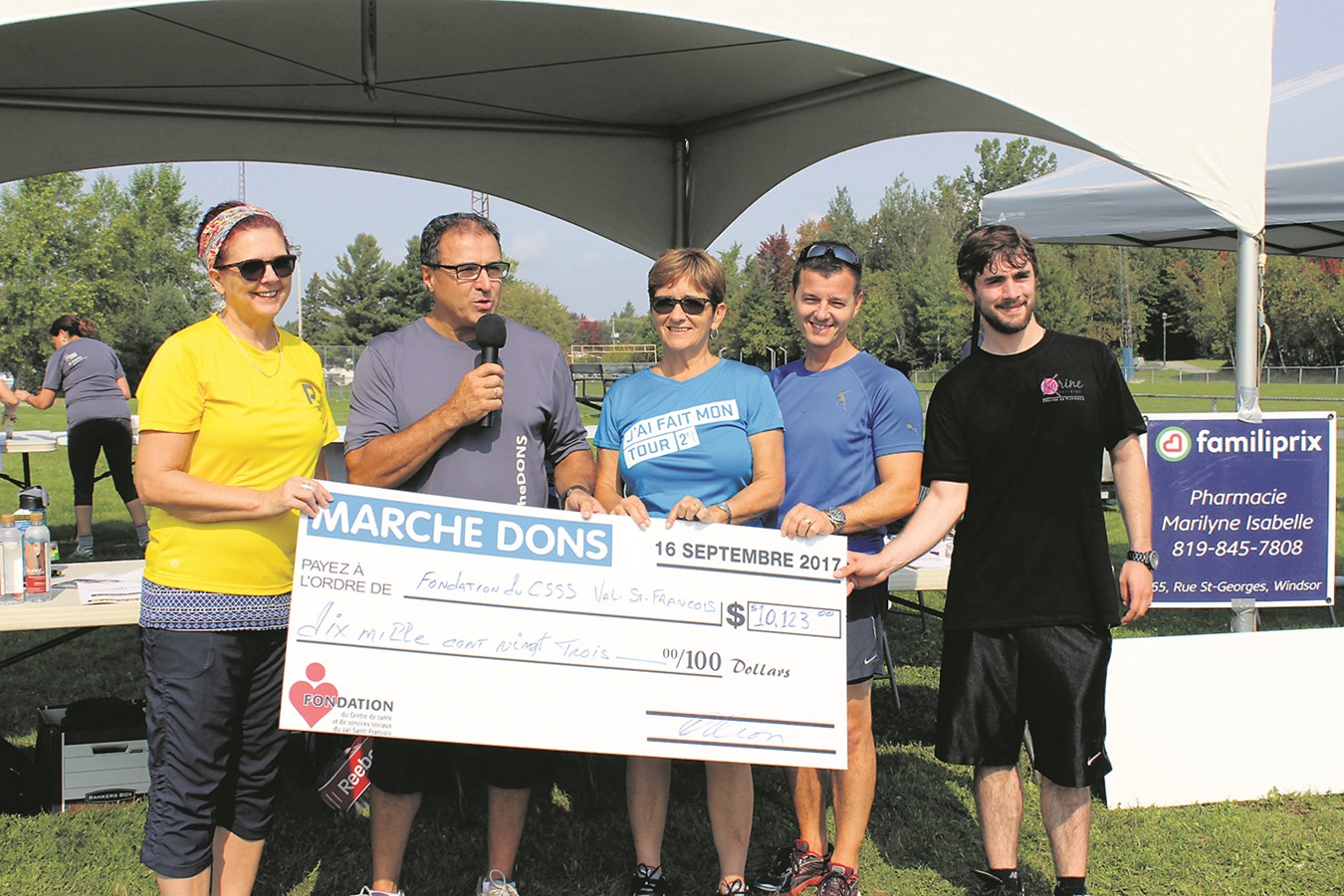 Le Marchedons de la Fondation du CSSS récolte 10 123 $ 