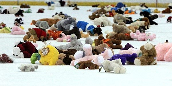 Des toutous pour plusieurs enfants.