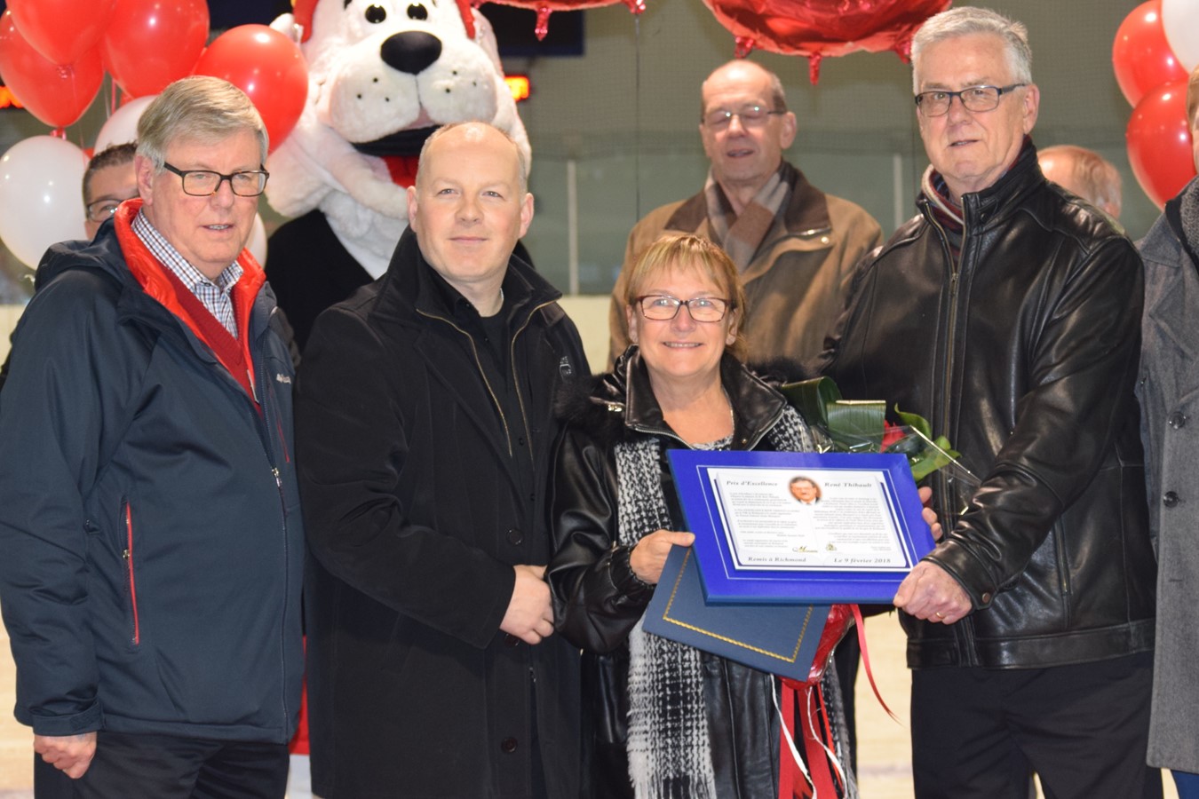 Remise du Prix d’Excellence René-Thibault à Richmond
