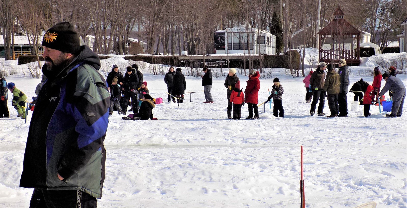 Des organisateurs plus que satisfait de l’initiation à la pêche sur glace