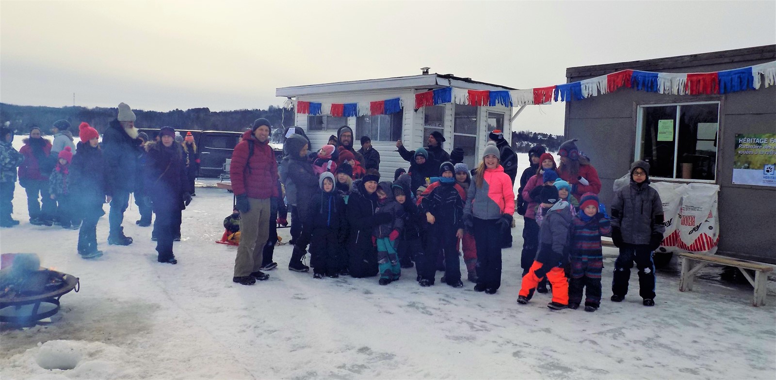 Des organisateurs plus que satisfait de l’initiation à la pêche sur glace