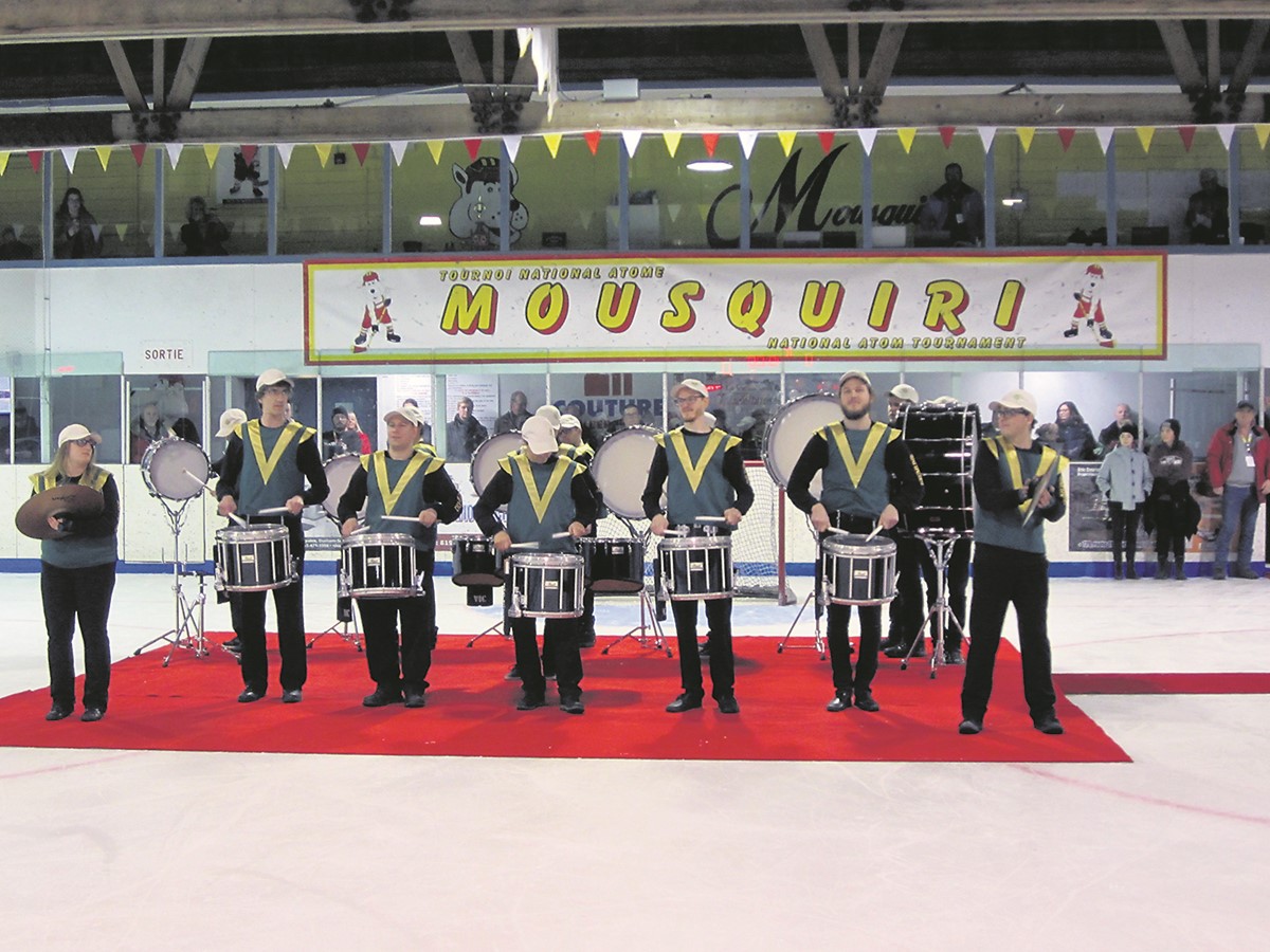 La Drumline au tournoi Mousquiri