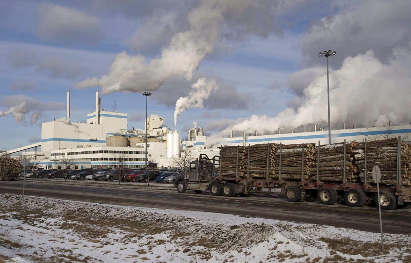 Domtar : un projet pour moderniser la cour à bois