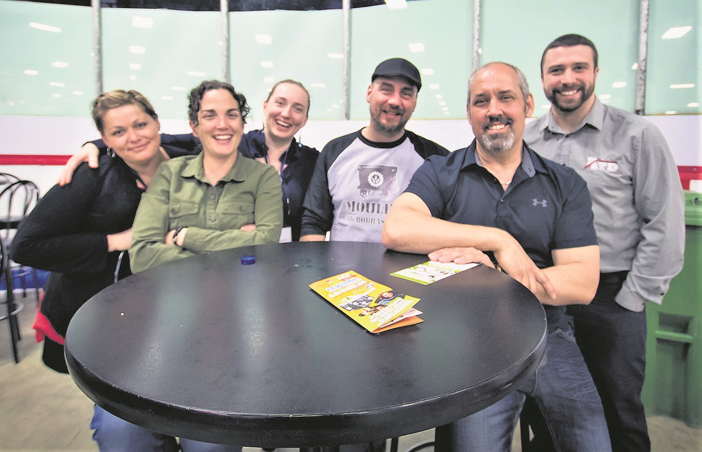 Les principaux artisans de la Foire commerciale édition 2018 à l’Aréna Connie Dion.