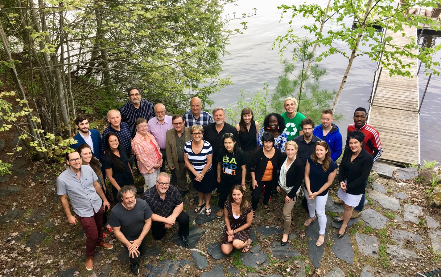 Une photo sur laquelle apparaissent les participants et intervenants du séjour exploratoire qui a eu lieu le 25 mai dernier.