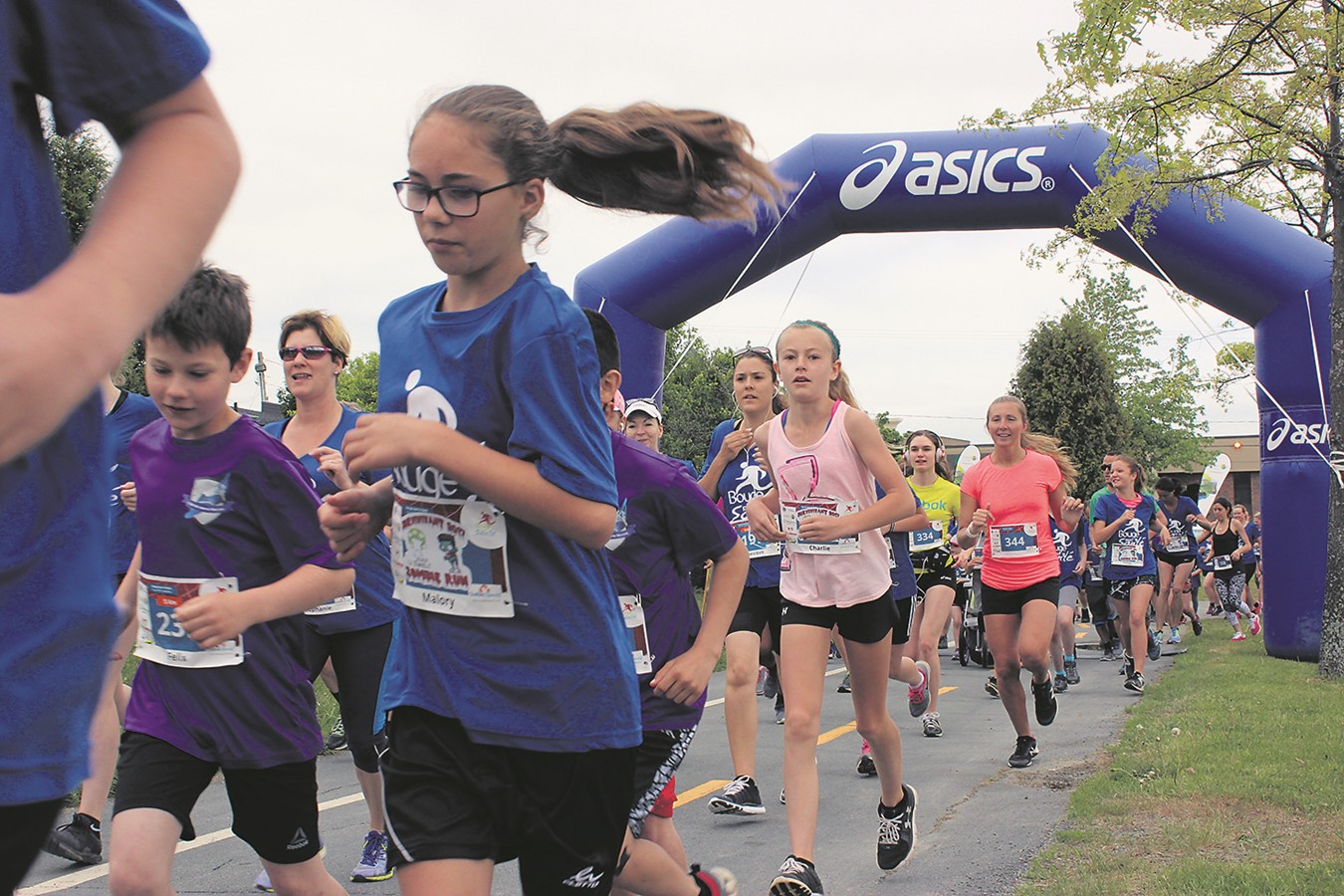 Plus de 500 participantes et participants à « Bouge pour la santé » 2018.