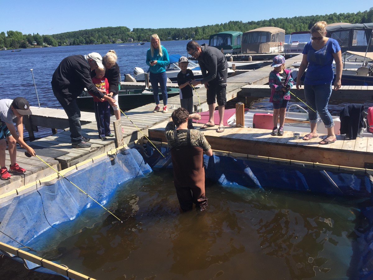 Quarante jeunes profitent du programme Pêche en herbe
