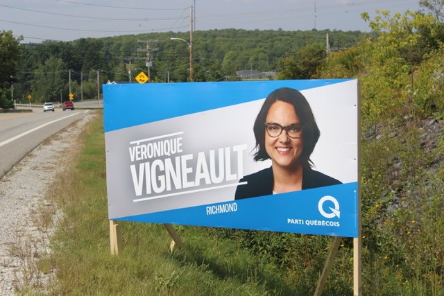 Des pancartes électorales nombreuses dans le comté de Richmond