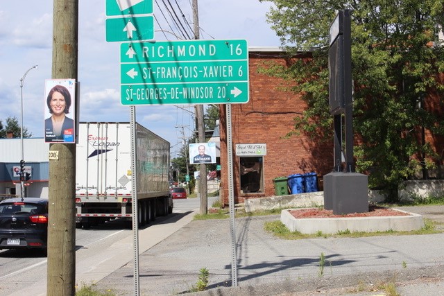 Des pancartes électorales nombreuses dans le comté de Richmond