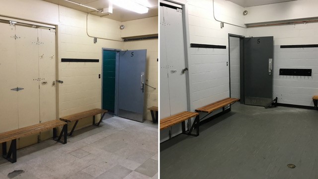 Un coup de neuf dans les vestiaires du Centre J-A Lemay