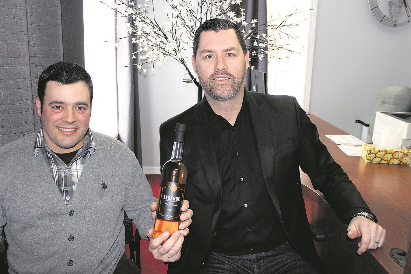 Marco Vachon et Jonathan L’Heureux.