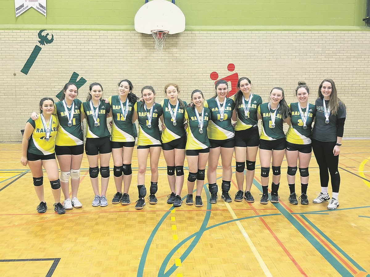 Rafales du Tournesol de Windsor finalistes et médaillées d’argent