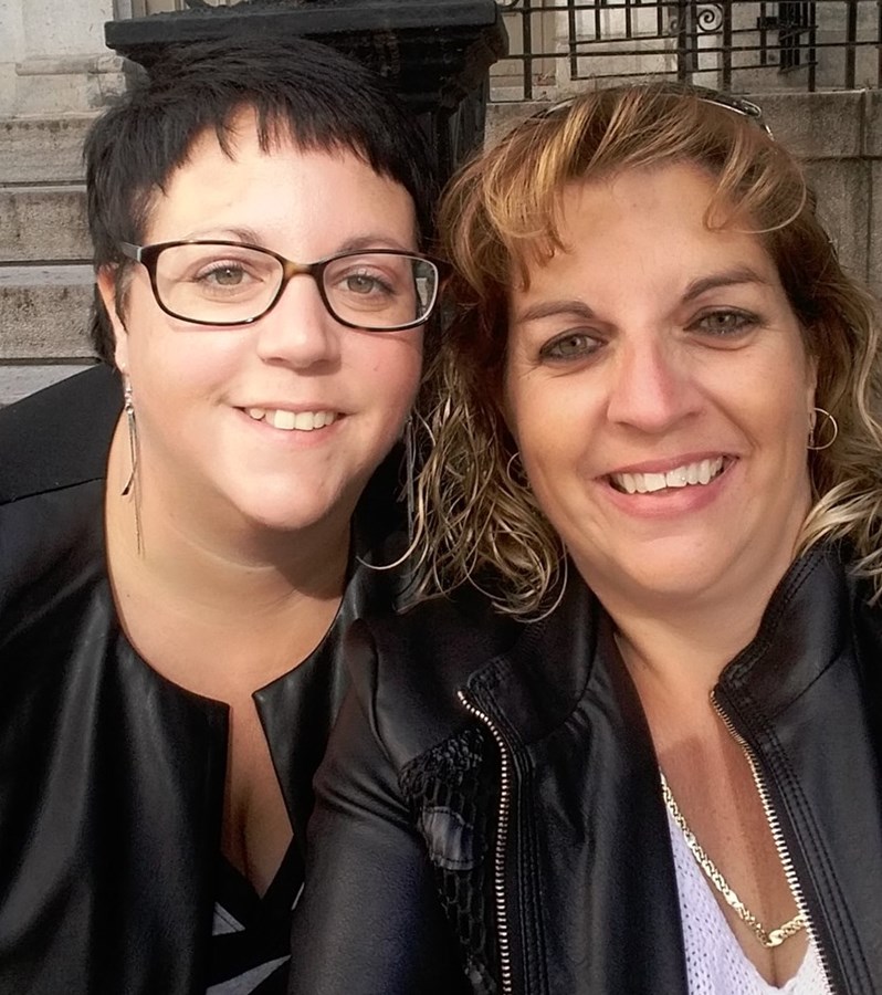 Karine Plouffe et Bianka Mailhot.