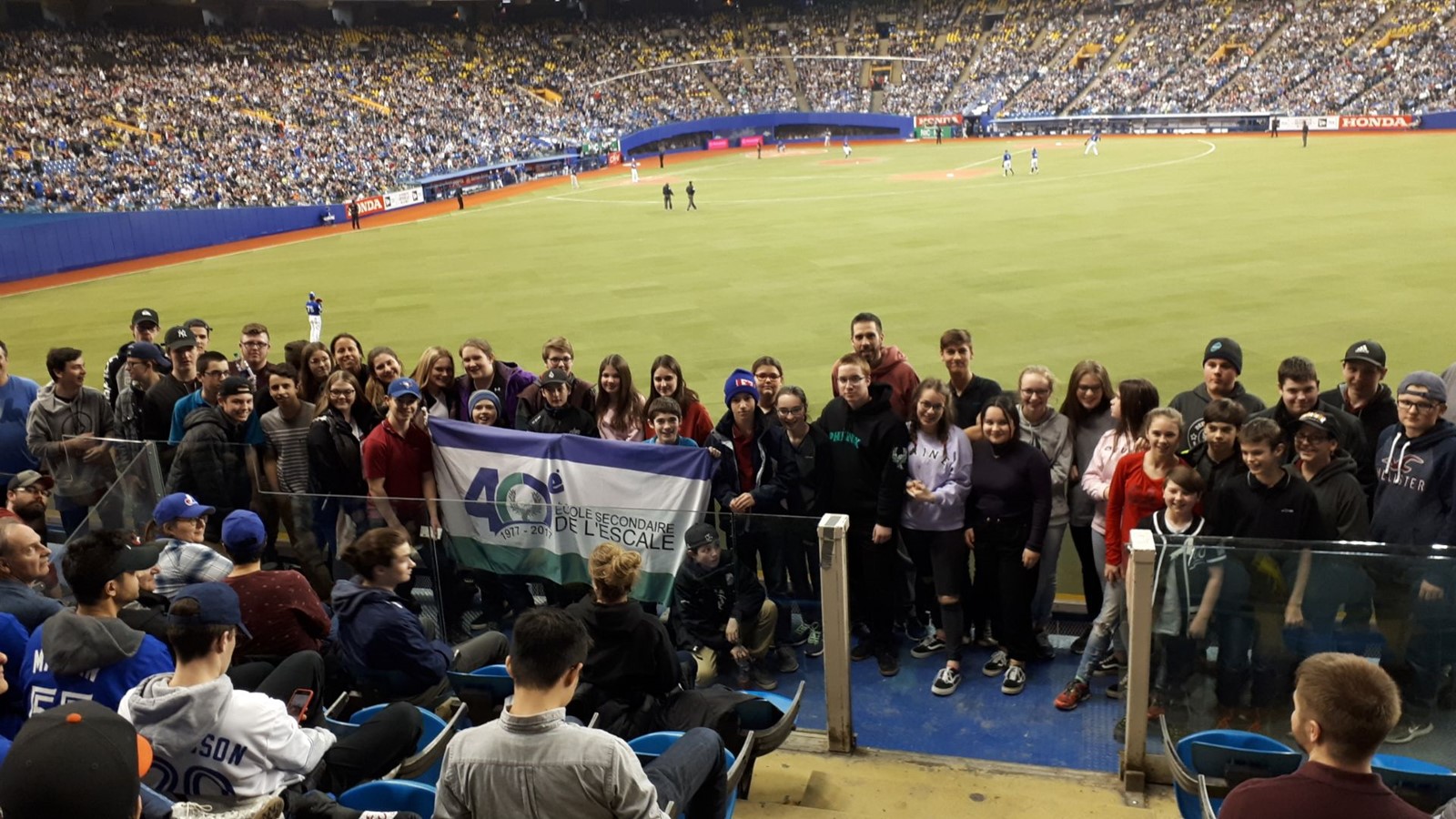 Une excursion Baseball pour des jeunes de l’Escale