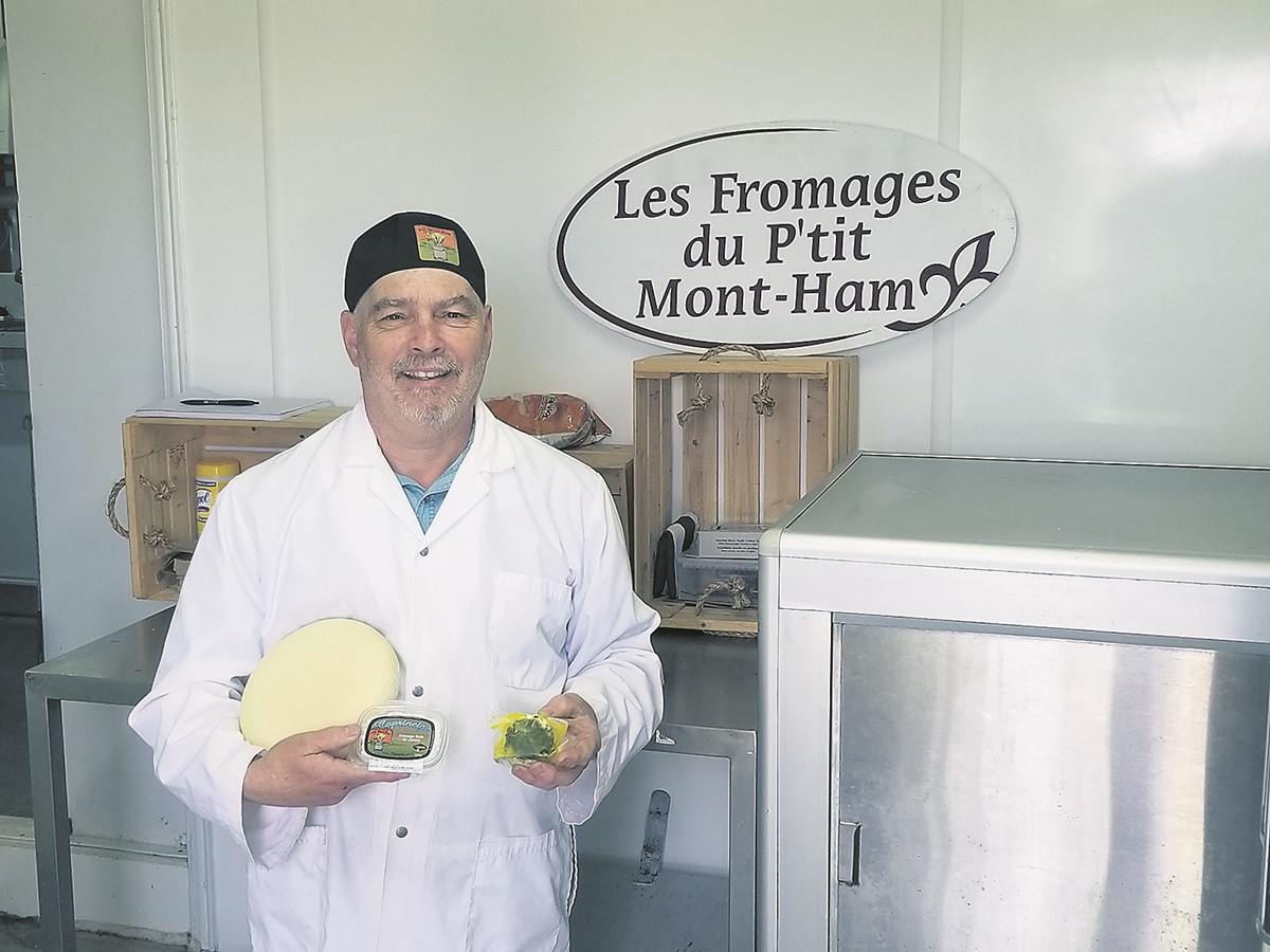 Luc Larrivée, fromager et propriétaire