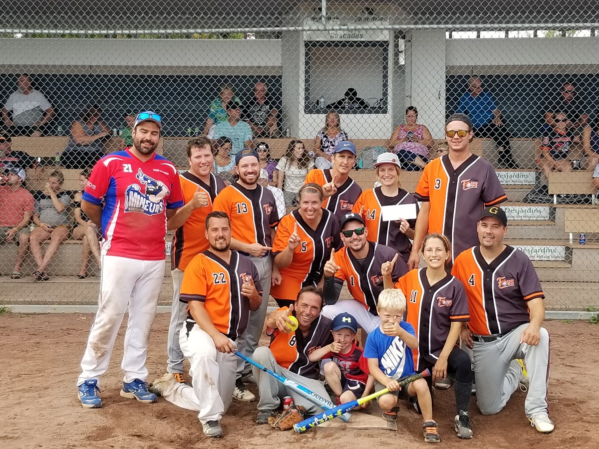 Les Jeunes Fous de Chesterville, gagnants de la classe récréative